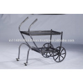 Industrial Vintage Outdoor Kitchen Furniture Metal Cart